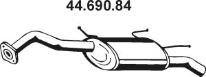 Глушитель выхлопных газов конечный 44.690.84