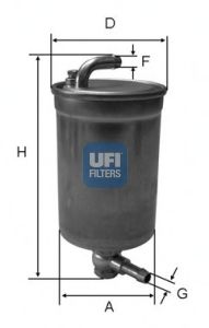 Fuel filter 24.072.00