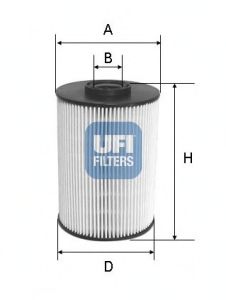 Fuel filter 26.055.00