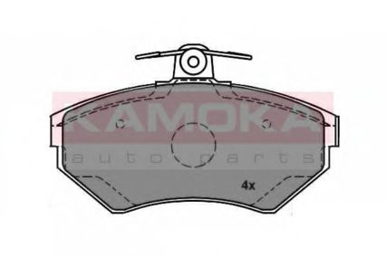 Комплект тормозных колодок, дисковый тормоз 1012578