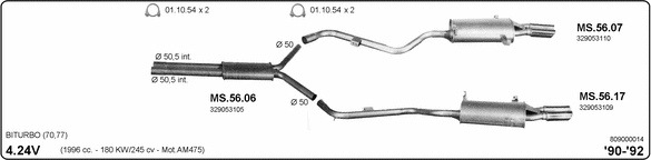 Exhaust System 809000014