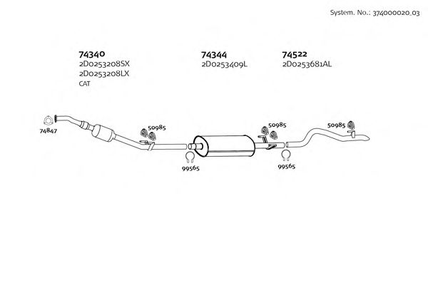 Exhaust System 374000020_03