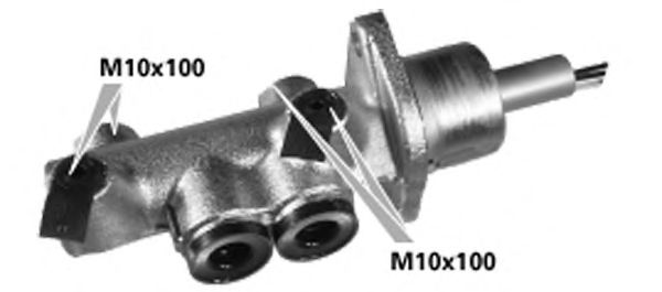 Master Cylinder, brakes MC2185