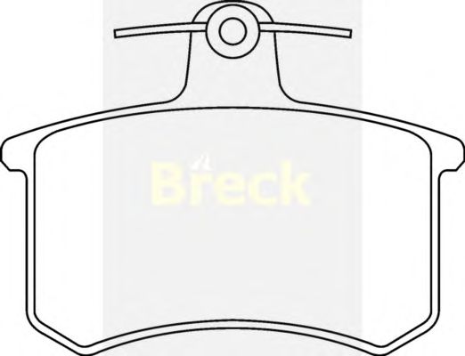 Brake Pad Set, disc brake 20668 00