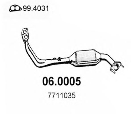Catalytic Converter 06.0005