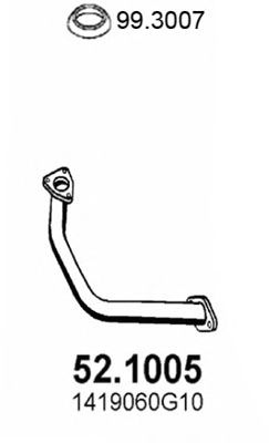 Exhaust Pipe 52.1005