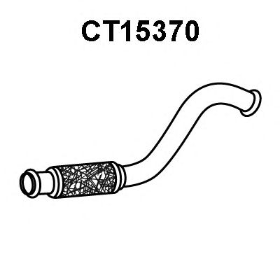 Tubo gas scarico CT15370