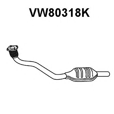 Katalizatör VW80318K
