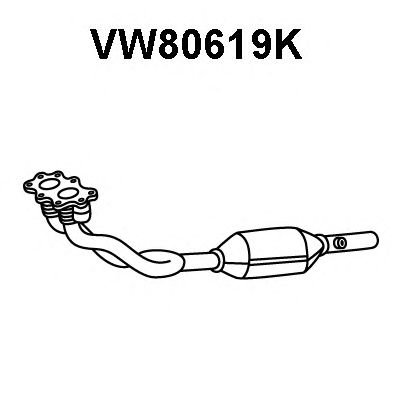 Catalisador VW80619K