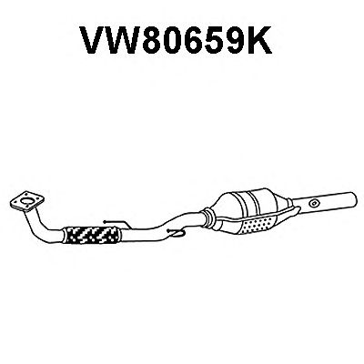 Katalysator VW80659K