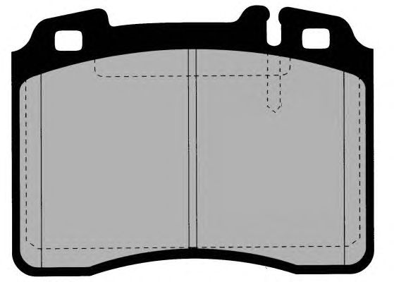 Brake Pad Set, disc brake PA773