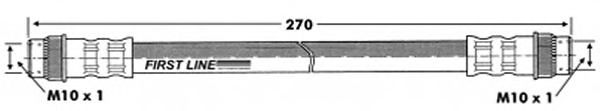 Тормозной шланг FBH6213