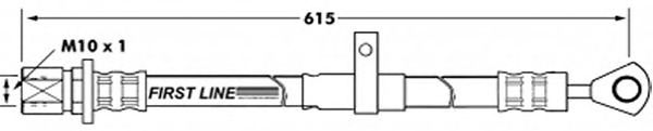 Тормозной шланг FBH7049