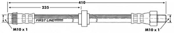 Tubo flexível de travão FBH7134