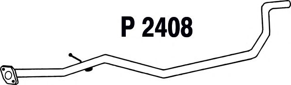 Труба выхлопного газа P2408