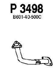 Tubo gas scarico P3498
