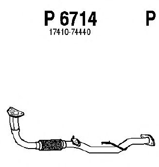 Exhaust Pipe P6714