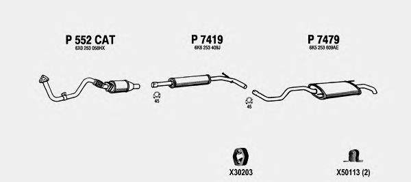 Exhaust System SE242