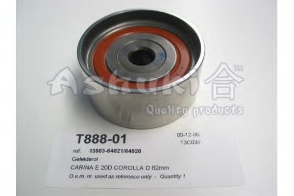 Deflection/Guide Pulley, timing belt T888-01