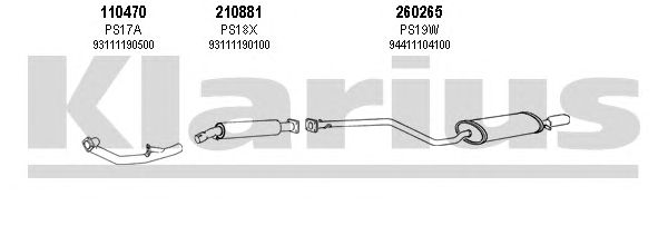 Exhaust System 680005E