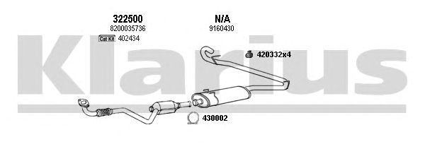Exhaust System 721071E