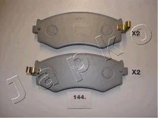 Комплект тормозных колодок, дисковый тормоз 50144
