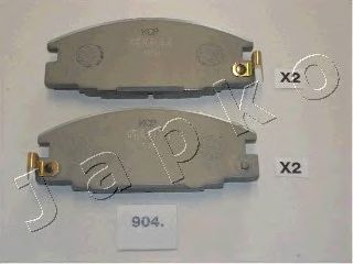 Brake Pad Set, disc brake 50904