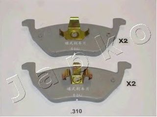 Brake Pad Set, disc brake 51310