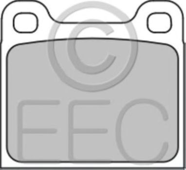 Комплект тормозных колодок, дисковый тормоз BRP0121