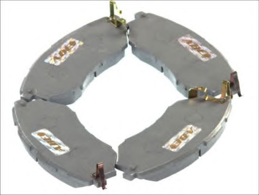 Комплект тормозных колодок, дисковый тормоз C17017ABE