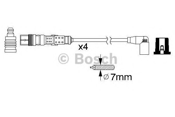 Ignition Cable Kit 0 986 356 312