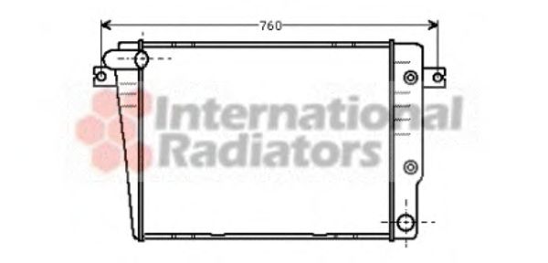 Radiator, engine cooling 06002018