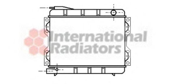 Radiator, engine cooling 18002028