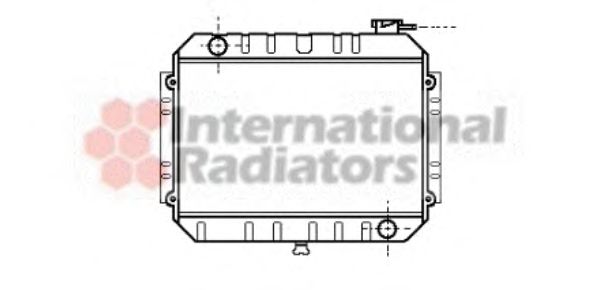 Radiator, engine cooling 27002040