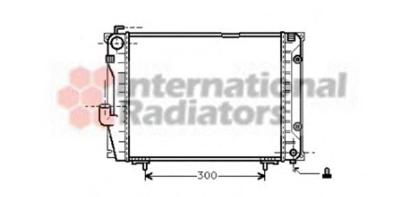 Radiator, engine cooling 30002069