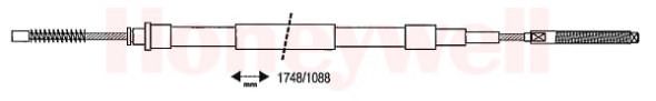 Трос, стояночная тормозная система 431175B