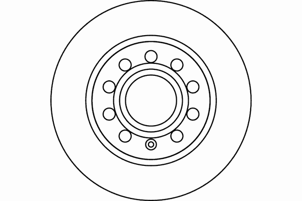 Тормозной диск MDC1640