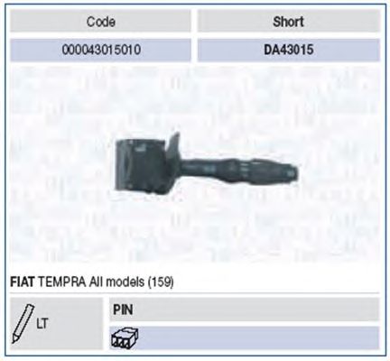 Steering Column Switch 000043015010