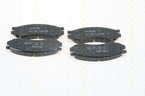 Комплект тормозных колодок, дисковый тормоз 8110 14947