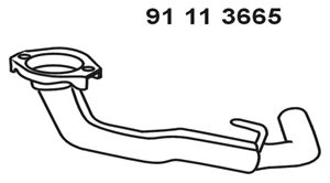 Exhaust Pipe 91 11 3665