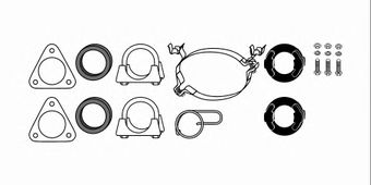 Mounting Kit, exhaust system 82 12 1817