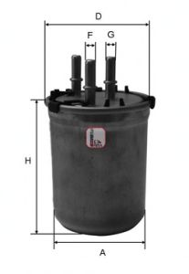 Brændstof-filter S 4033 NR