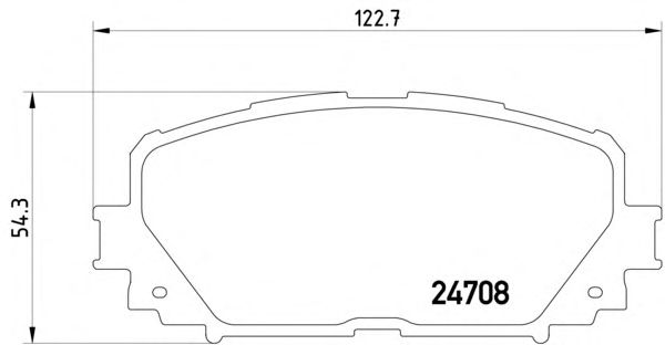 Bremseklodser T1764