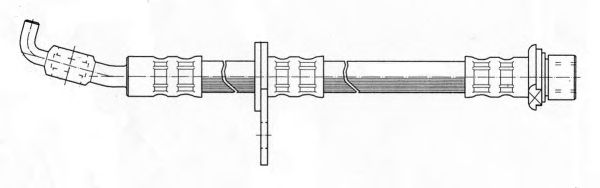Tubo flexible de frenos 70749