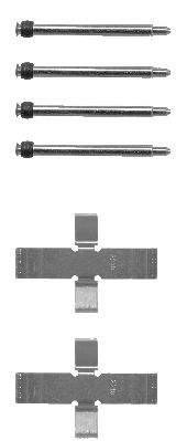 Kit d'accessoires, plaquette de frein à disque BFK661