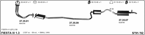 Exhaust System 525000117