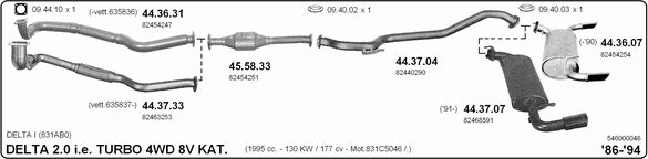 Exhaust System 546000046