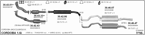 Exhaust System 573000026