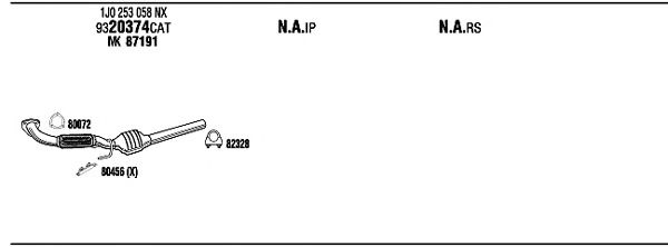 Σύστημα εξάτμισης SET17515