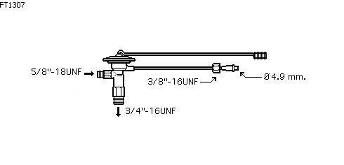 Расширительный клапан, кондиционер FT1307